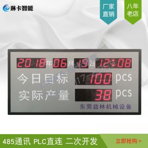 今日目標實際產(chǎn)量電子看板?